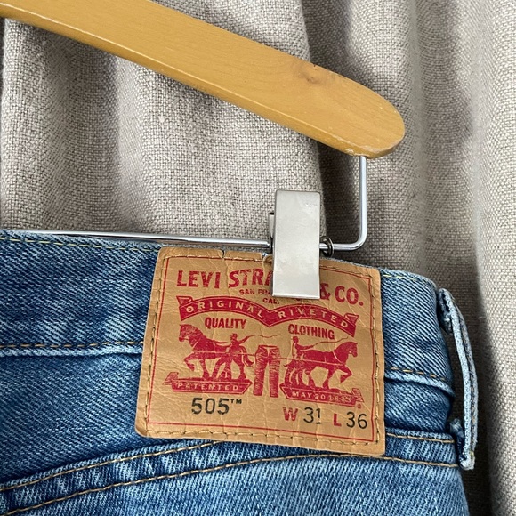 Levi’s 505 31x36 denim jeans - Picture 4 of 10